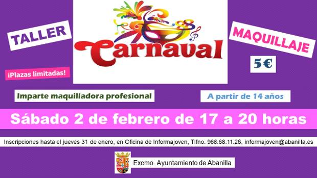 cartel taller maquillaje de carnaval 2019.jpg